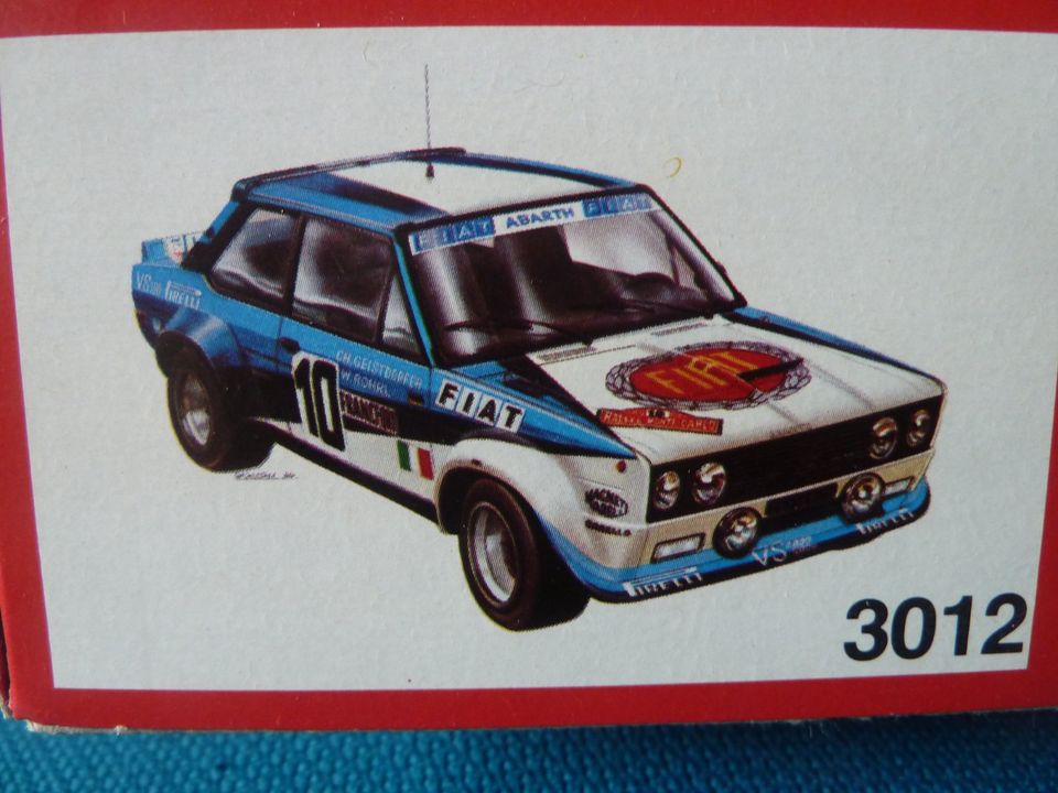 Fiat Abarth 131 Rally Monte Carlo Walter Röhrl Modellauto 1/24 in Schlüchtern