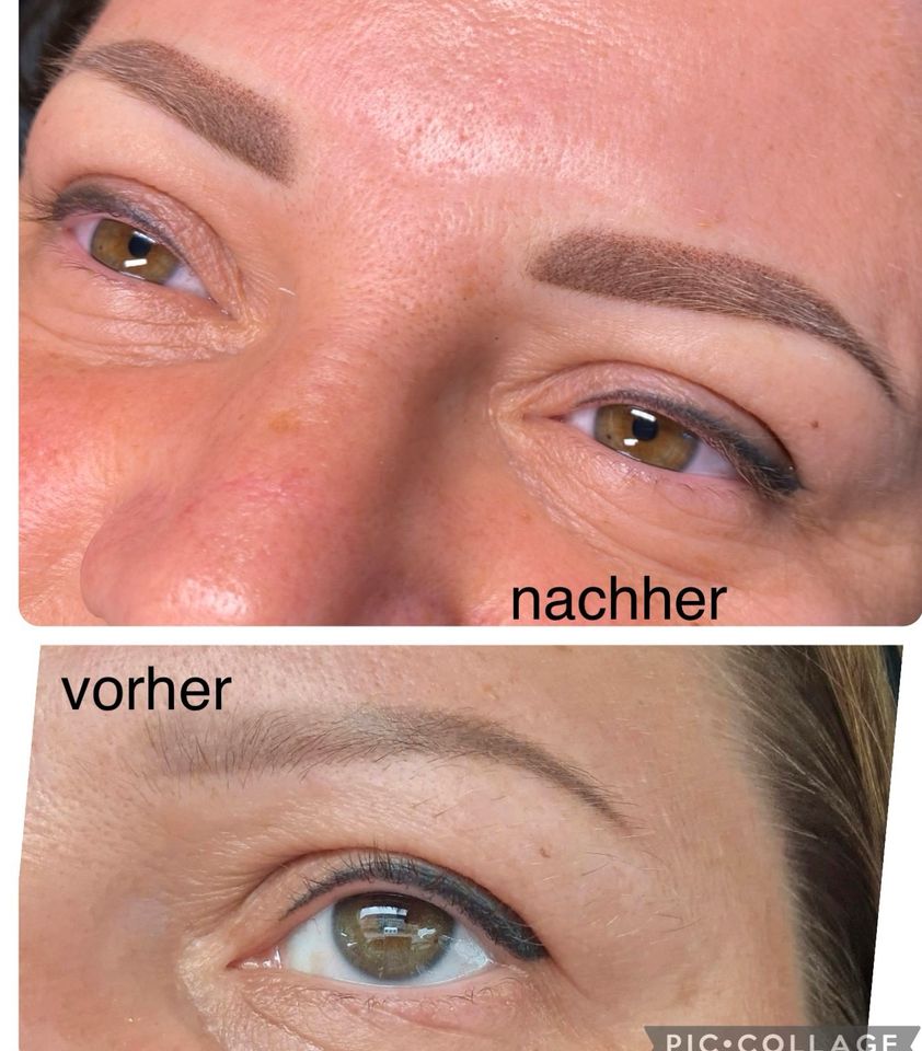 Permanent Make-up, Powderbrows, Aquarelle Lippen in Neumünster