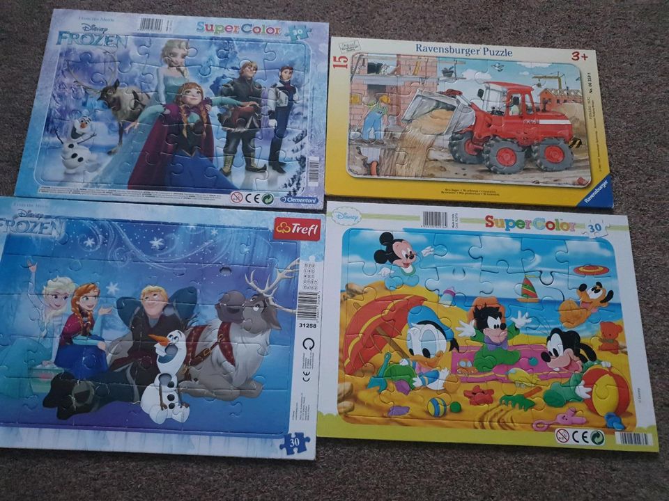 Puzzle Elsa,Disney, Baustelle, Anna,Olaf in Hamburg