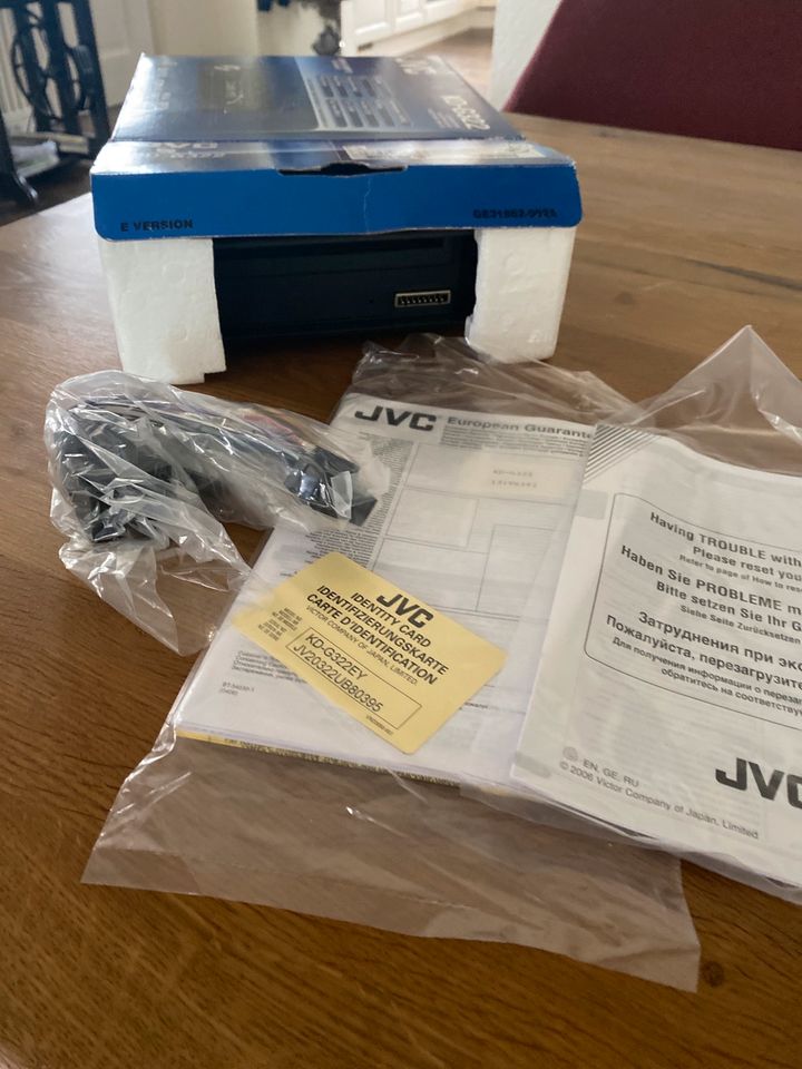 JVC  KD - G322 CD  Radio Receiver Neu in OV in Pulheim