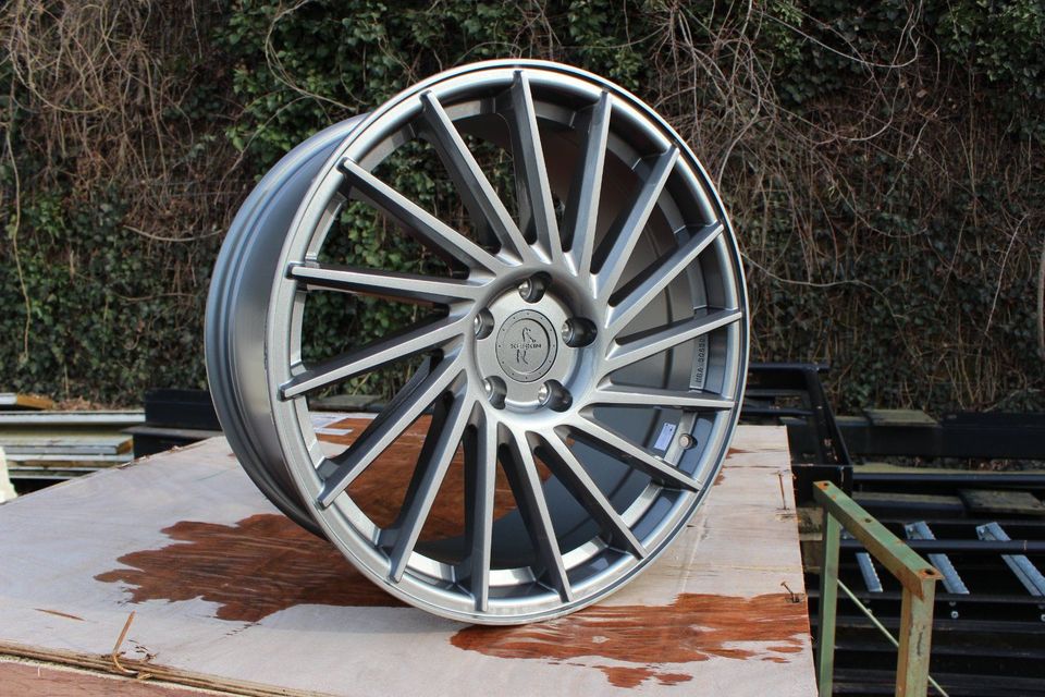 19 Zoll Felgen 5x112 Keskin KT17 Alufelgen Audi Seat Skoda VW in Großbeeren