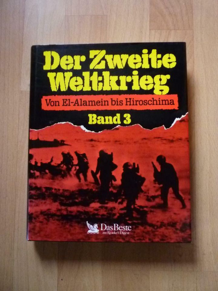 Der zweite Weltkrieg Band 1-3 Readers Digest Verlag Das Beste in Nordhorn