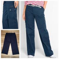 Damen Jeans Baumwolle Cargohose bpc bonprix Gr 52 NEU Dunkelblau Nordrhein-Westfalen - Hürth Vorschau