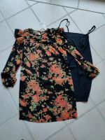 schwarzes Kleid mit Blumen knielang Gr. M Esprit Bad Doberan - Landkreis - Thulendorf Vorschau