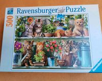 Puzzle Ravensburger Katzen 500 Teile Leipzig - Sellerhausen-Stünz Vorschau