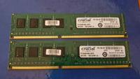 2x 4GB = 8GB DDR3 RAM  CT51264BA160BJ  Crucial Thüringen - Jena Vorschau