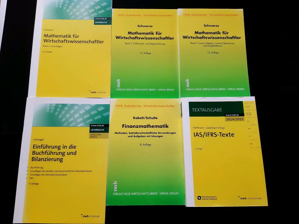 NWB Bücher Finanzmathemathik für Wirtschaftswissenschaftler in Bernburg (Saale)