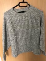 Pullover s mit Perlen grau Mango Kr. Dachau - Petershausen Vorschau