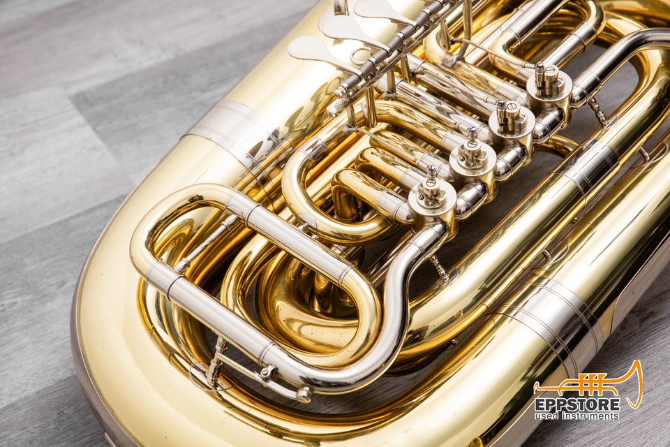 Bb Tuba B&M Symphonic Böhm Meinl 4 Ventile Messing Kranz in Wiedergeltingen