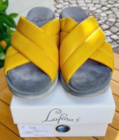 Lofina Clog/Sandalette "Geisha" gelb Gasoline Zaffer Gr. 41 TOP Nordrhein-Westfalen - Frechen Vorschau