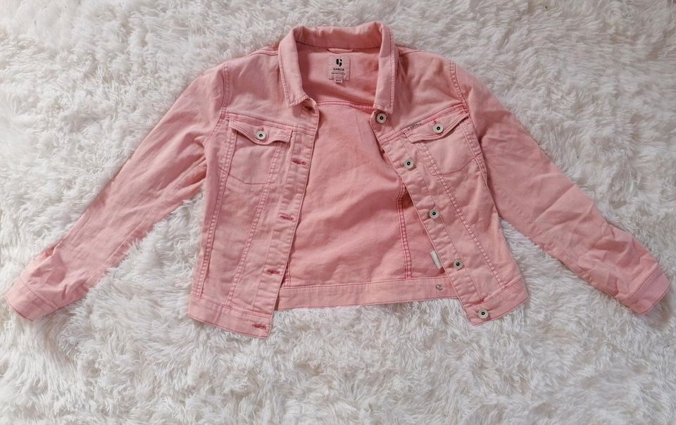 Garcia Jeansjacke rosa Größe 164/170 in Altensteig