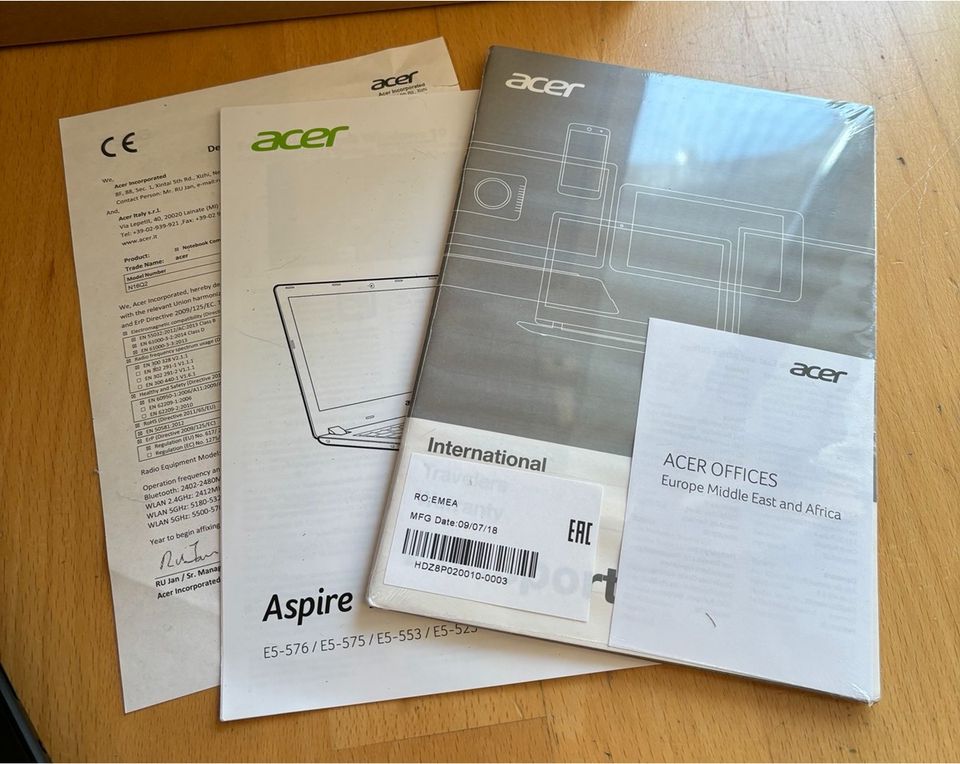 Acer Aspire E15 Laptop Notebook 8GB Windows 10 Intel-Core i7 in München