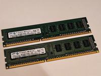 2x 2GB (=4GB gesamt) DDR3 DIMM 1Rx8 PC3-10600U SAMSUNG Bayern - Würzburg Vorschau