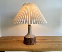 Jette Helleroe vintage Keramik Lampe Tischlampe 60er 70er Plissee Hemelingen - Hastedt Vorschau