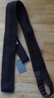 Canali edle Strick Krawatte Tie 5 x 146 cm braun navy 100% Wolle Baden-Württemberg - Heidelberg Vorschau