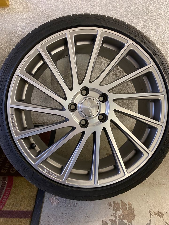 Brock B39 Alufelgen Sommerreifen 19 Zoll 5x112 Audi VW Skoda Seat in Aachen