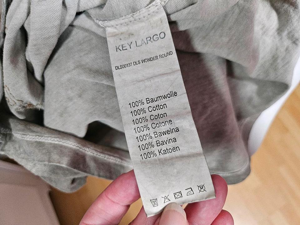 Key Largo Damenbluse Gr.L Braun Herz Motiv Neuwertig in Braunschweig