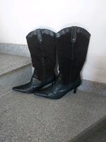 Westernstiefel Damen boots schwarz 37 Bayern - Waldkirchen Vorschau
