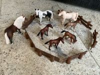 Schleich Pferde im Set mit 8-teiligem Zaun Nordrhein-Westfalen - Gelsenkirchen Vorschau