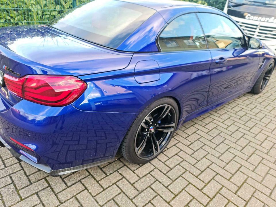 BMW M4 Competition Cabrio F83 Neuzustand BBS 20 Zoll Unikat Voll in Titz