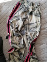 Dolce & Gabbana Echtleder Hose Gr. 40 Unikat ausgefallen gebatikt Nordrhein-Westfalen - Bad Driburg Vorschau