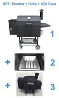 Kombi: Pelletsmoker S + Cover + V2A Rost (Profi Pelletgrill Smoke Bayern - Weiden (Oberpfalz) Vorschau