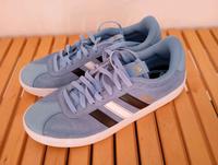 Adidas VL Court 45 Herren Blau wie NEU Leder Bayern - Zusmarshausen Vorschau
