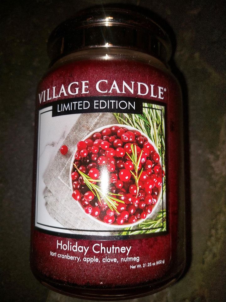 Village candle holiday chutney Kerze limited Edition NEU 602 g in Oberhausen