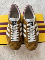 Gucci x Adidas Sneaker Gazelle 36 2/3 US 5,5 UK 4 Designer Muster Bayern - Fürstenfeldbruck Vorschau