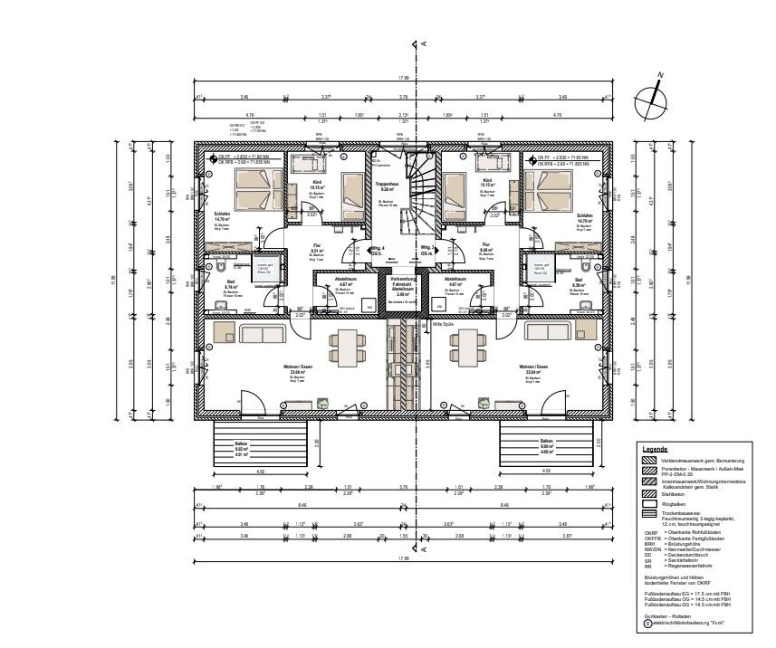 Baugrundstück inkl. Baugenehmigung für 18 Wohnungen (1.383,54 m² Wohnfläche) in Suderburg