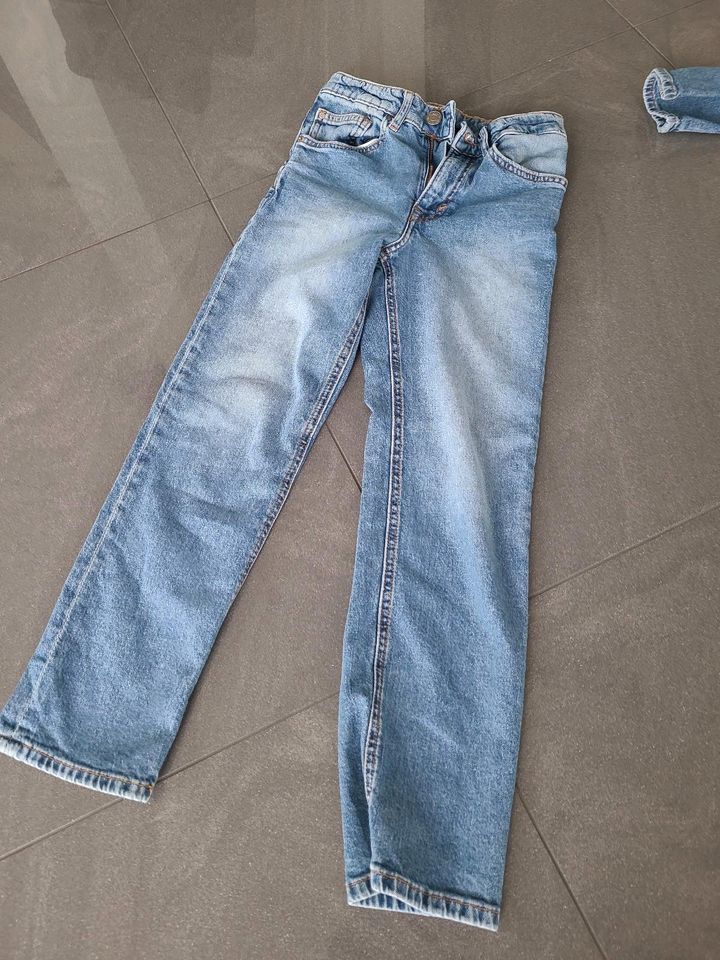 Hellblaue Jungs Jeans 146 in Ammerbuch