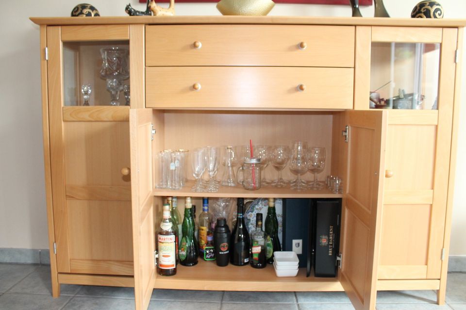 Sideboard, Vitrine Wohnzimmerschrank in Mönchengladbach