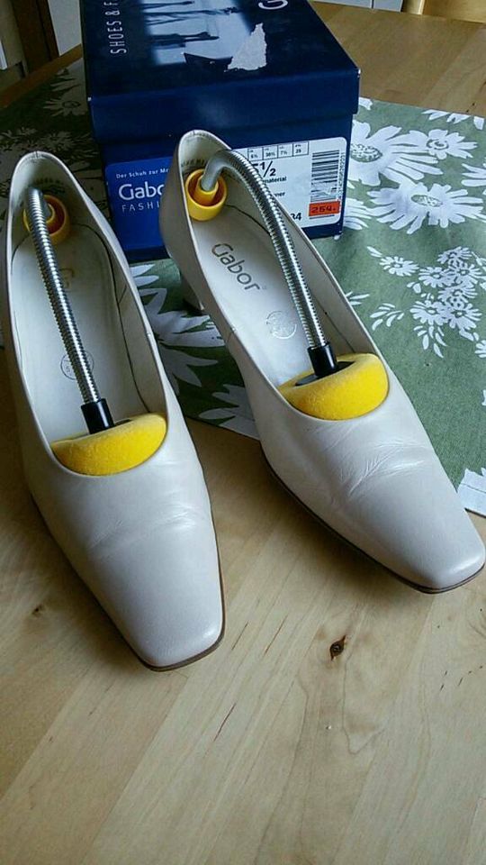 Gabor Pumps Brautschuhe Hochzeitsschuhe Gr. 38, 5,5 - wie NEU in Lengerich