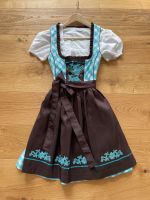 Dirndl blau/weiß/ braun 34 Baden-Württemberg - Creglingen Vorschau