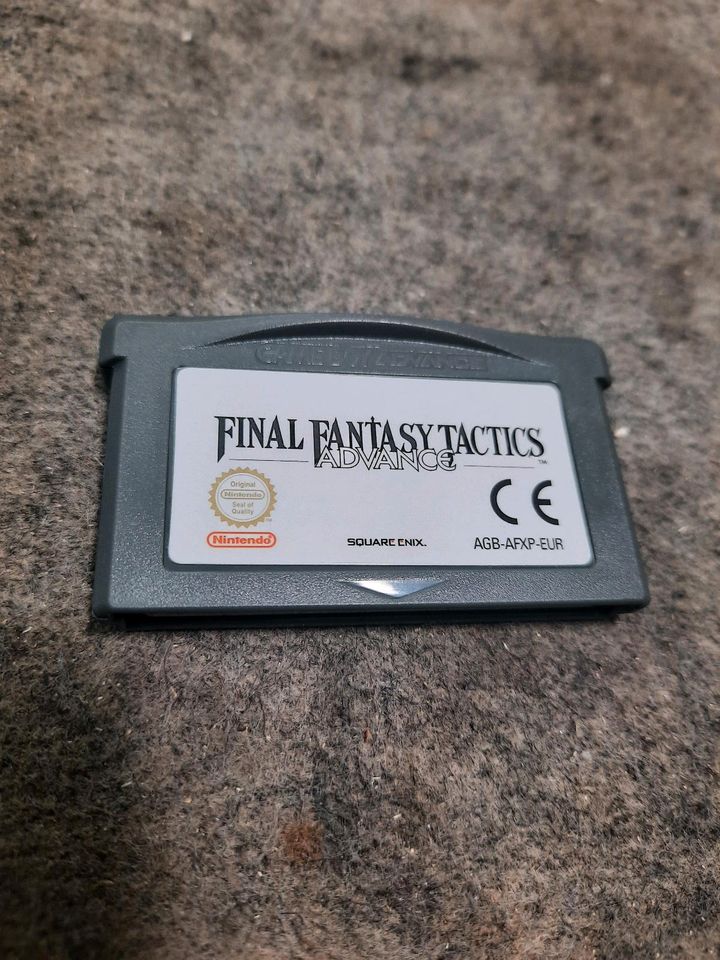 GAMEBOY advanced Fantasy Tactics advanced in Berchtesgaden