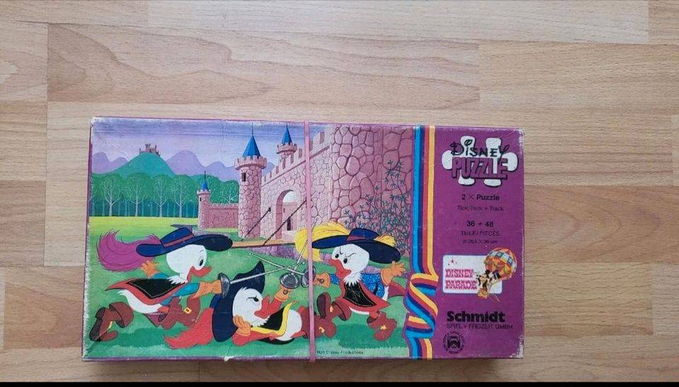Schmidt Puzzle Duck Tales 2 x 36 und 48 Teile Vintage in Braunschweig