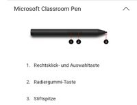Microsoft Classroom Pen 1896 Surface Go Surface Go 2 Surface Go 3 Baden-Württemberg - Heilbronn Vorschau