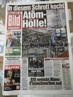 Bild Zeitung 17.03.2011 Fukushima Atomreaktor Explosion Nordrhein-Westfalen - Voerde (Niederrhein) Vorschau