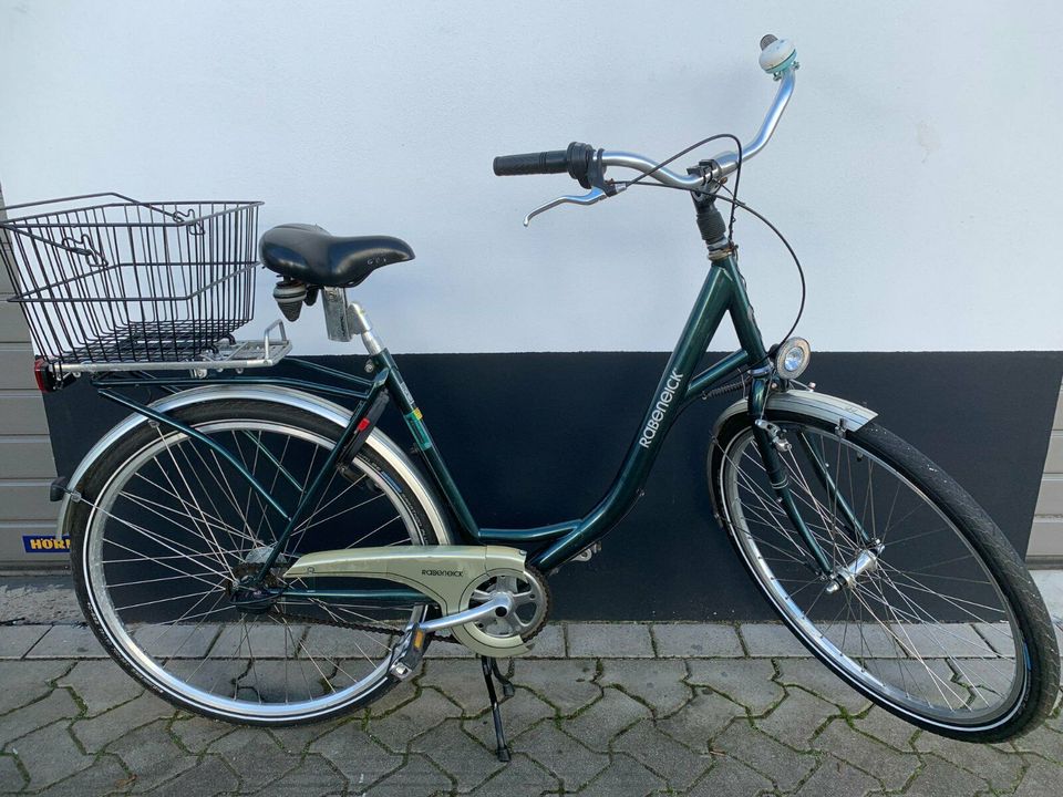 Rabeneick Damenfahrrad 28" Zoll - 7 Gänge Nabenschaltung - Korb in Schöppenstedt