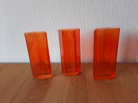 3 Orange Vasen von Ikea Niedersachsen - Hilter am Teutoburger Wald Vorschau