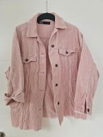 Zara Cord Jacke Hemd Overshirt oversize M rosa Nordrhein-Westfalen - Kranenburg Vorschau