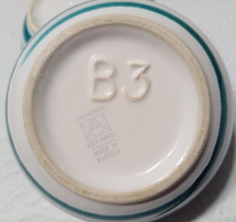 2 kleine Schüsseln,  225 ml  " Gmundner Keramik - grün geflammt " in Freilassing