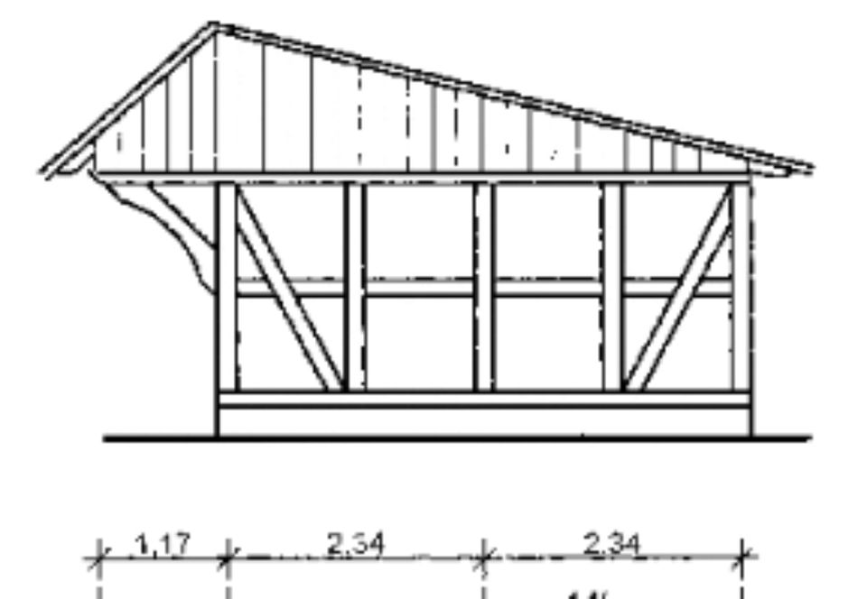 Carport - Remisen - aus original antiken Baumaterialien auf Maß ! in Lemgo