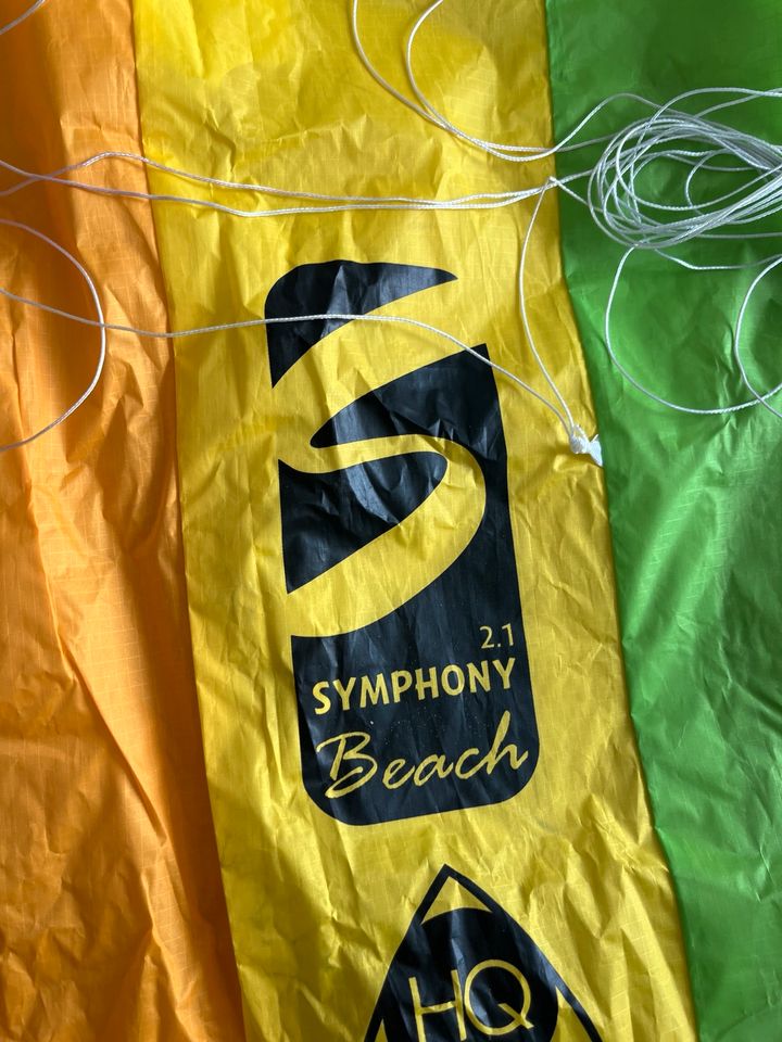 HQ Symphony Beach 2.1 Lenkmatte 12j+ Lenkdrachen Jugendliche in Juist