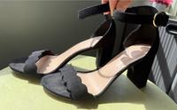 Sandalette mit Riemchen Schwarz Bayern - Schwaig Vorschau