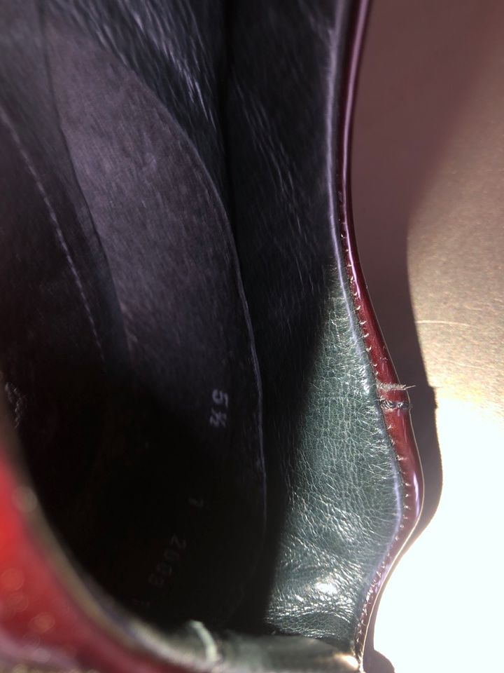 Ara Sneaker 5 1/2, 38, Bordeaux rötlich Leder in Gütersloh
