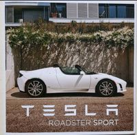 Tesla Roadster Sport Falt Prospekt Sachsen - Frohburg Vorschau