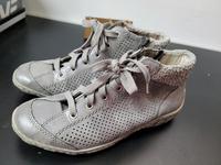 Rieker 39 Silber Grau knöchelhohe Sneaker Niedersachsen - Hildesheim Vorschau