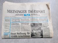 Geburtstagszeitung, Geschenk, 40. Geburtstag, 5.9.1992 Thüringen - Kaltenwestheim Vorschau