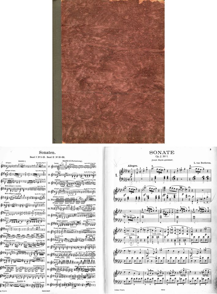 Noten Klaviernoten Chornoten Verschiedene in Planegg